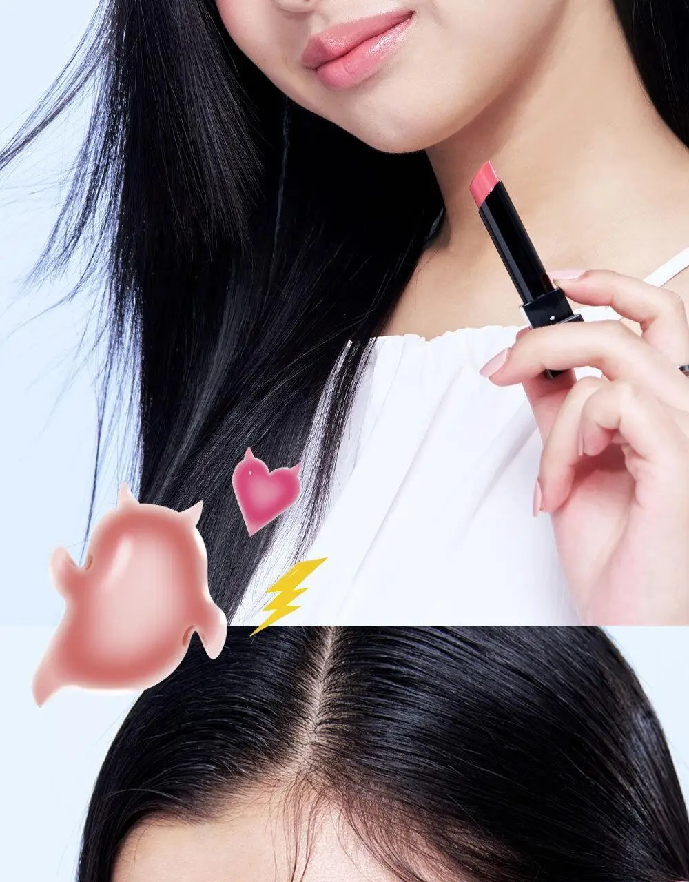 [투명발색] 케이트 립 몬스터 클리어톤 립밤 3g 3종 상세페이지 12